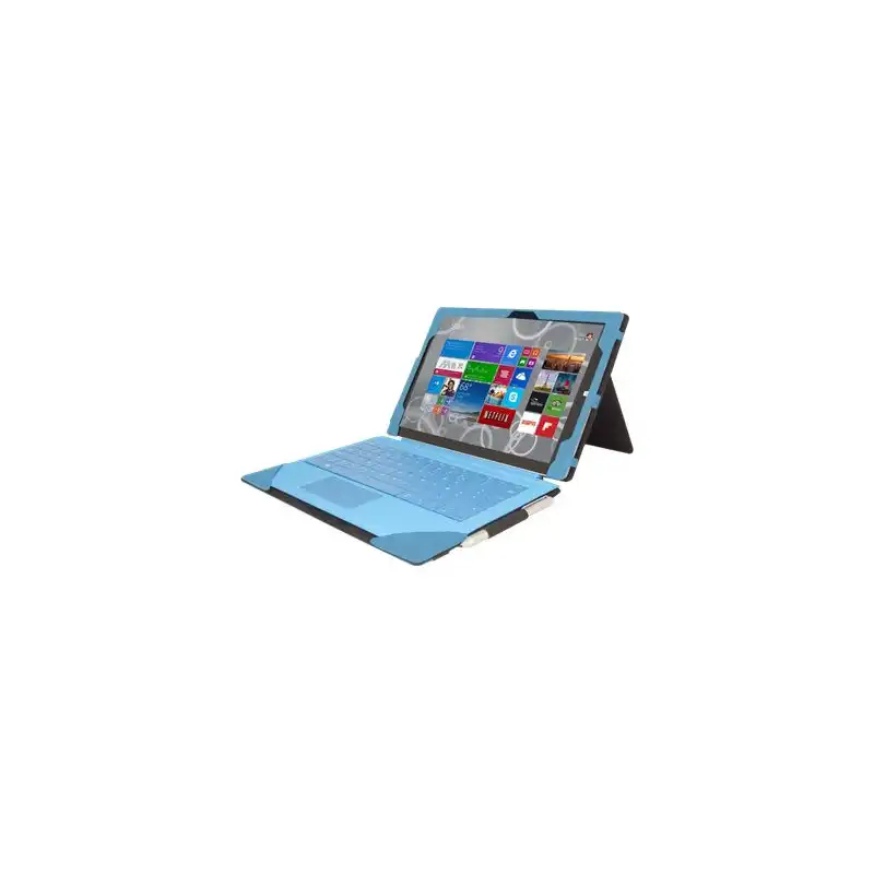 Urban Factory Elegant Folio Surface Pro 4 Bright Blue - Étui à rabat pour tablette - cuir artificiel - bleu... (SUR24UF)_1